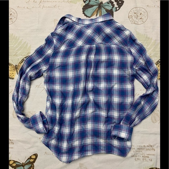 Paige flannel button down shirt - Picture 2 of 3